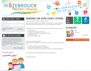 Hazebrouck portail citoyen, pour simplifier vos démarches administratives
